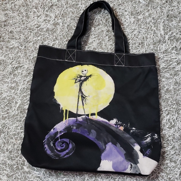 disney tim burton's the nightmare before christmas tote bag